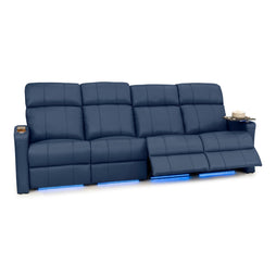 Napa Italian Leather Spacesaver Home Theater Seating
