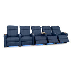 Napa Italian Leather Spacesaver Home Theater Seating