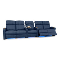 Napa Italian Leather Spacesaver Home Theater Seating
