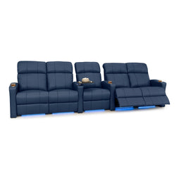 Napa Italian Leather Spacesaver Home Theater Seating