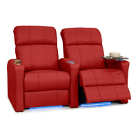 Napa Italian Leather Spacesaver Home Theater Seating