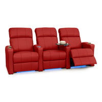 Napa Italian Leather Spacesaver Home Theater Seating