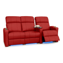 Napa Italian Leather Spacesaver Home Theater Seating