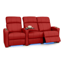 Napa Italian Leather Spacesaver Home Theater Seating