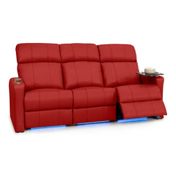 Napa Italian Leather Spacesaver Home Theater Seating