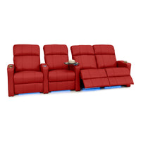 Napa Italian Leather Spacesaver Home Theater Seating