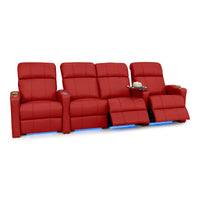 Napa Italian Leather Spacesaver Home Theater Seating