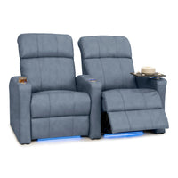 Napa Italian Leather Spacesaver Home Theater Seating