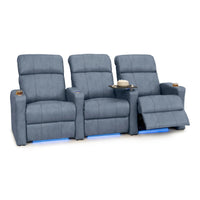 Napa Italian Leather Spacesaver Home Theater Seating