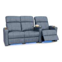 Napa Italian Leather Spacesaver Home Theater Seating