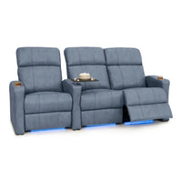 Napa Italian Leather Spacesaver Home Theater Seating