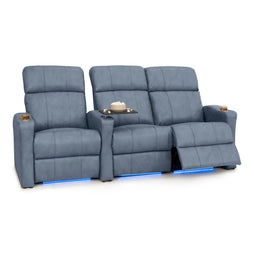 Napa Italian Leather Spacesaver Home Theater Seating