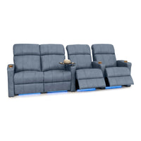 Napa Italian Leather Spacesaver Home Theater Seating