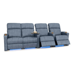 Napa Italian Leather Spacesaver Home Theater Seating