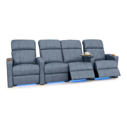 Napa Italian Leather Spacesaver Home Theater Seating