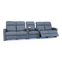 Napa Italian Leather Spacesaver Home Theater Seating