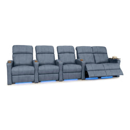 Napa Italian Leather Spacesaver Home Theater Seating