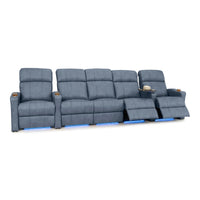 Napa Italian Leather Spacesaver Home Theater Seating