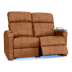 Napa Italian Leather Spacesaver Home Theater Seating