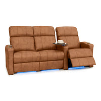 Napa Italian Leather Spacesaver Home Theater Seating