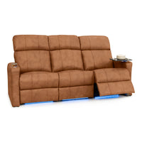 Napa Italian Leather Spacesaver Home Theater Seating