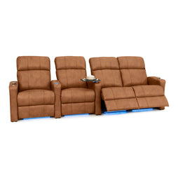 Napa Italian Leather Spacesaver Home Theater Seating