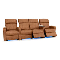Napa Italian Leather Spacesaver Home Theater Seating