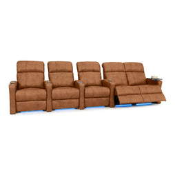 Napa Italian Leather Spacesaver Home Theater Seating