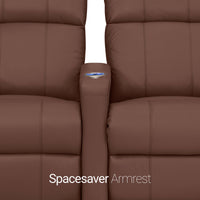 Napa Italian Leather Spacesaver Home Theater Seating Single Recliner