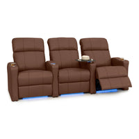 Napa Italian Leather Spacesaver Home Theater Seating