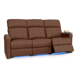 Napa Italian Leather Spacesaver Home Theater Seating
