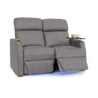 Sienna Italian Leather Spacesaver Home Theater Seating