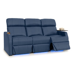 Sienna Italian Leather Spacesaver Home Theater Seating