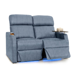 Sienna Italian Leather Spacesaver Home Theater Seating