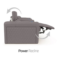 Diamante FX Flip-Up Headrest Single Recliner