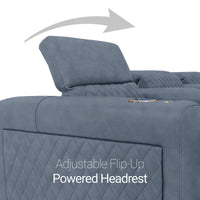Diamante FX Flip-Up Headrest Single Recliner