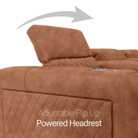 Diamante FX Flip-Up Headrest Single Recliner