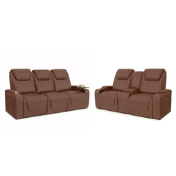 Seatcraft Colosseum Big & Tall Home Theater Sofa & Loveseat