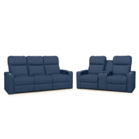 Seatcraft Octavius Big & Tall Home Theater Sofa & Loveseat