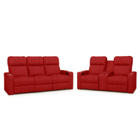 Seatcraft Octavius Big & Tall Home Theater Sofa & Loveseat