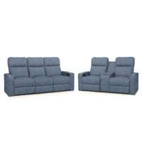 Seatcraft Octavius Big & Tall Home Theater Sofa & Loveseat