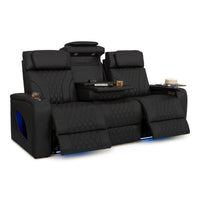 Armada LT HeatZeroᵀᴹ Italian Leather Home Theater Sofa