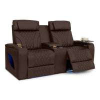 Armada LT HeatZeroᵀᴹ Italian Leather Home Theater Loveseat