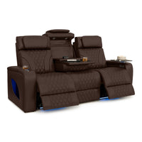 Armada LT HeatZeroᵀᴹ Italian Leather Home Theater Sofa