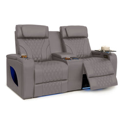 Armada LT HeatZeroᵀᴹ Italian Leather Home Theater Loveseat