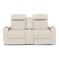 Armada LT HeatZeroᵀᴹ Italian Leather Home Theater Loveseat