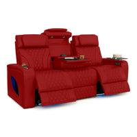 Armada LT HeatZeroᵀᴹ Italian Leather Home Theater Sofa