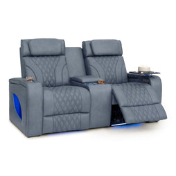 Armada LT HeatZeroᵀᴹ Italian Leather Home Theater Loveseat