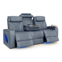 Armada LT HeatZeroᵀᴹ Italian Leather Home Theater Sofa