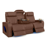 Armada LT HeatZeroᵀᴹ Italian Leather Home Theater Sofa